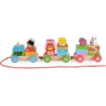 Moni Toys Дървен фермерски влак Moni Toys 2036