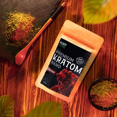 Plody Země Kratom nano premium Red Červený 1 kg – Zboží Dáma