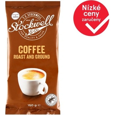 Stockwell & Co. Pražená mletá káva 150 g