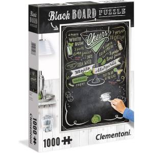 Clementoni Пъзел Black Board Cheers, 1000 части