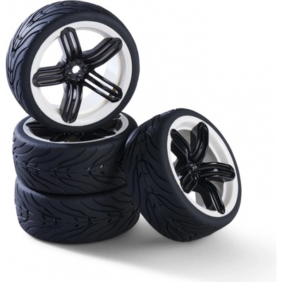 Carson Kolesá SC wheels 6S style 4 black 1/10