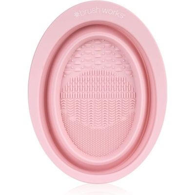 Brushworks Silicone Makeup Brush Cleaning Bowl silikónová pomôcka na čistenie štetcov