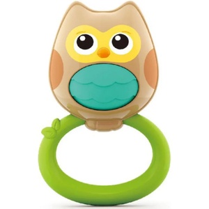 Hola Toys Бебешка дрънкалка Hola - Бухалче (110362)