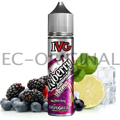IVG Riberry Lemonade Shake & Vape 18 ml – Zboží Mobilmania