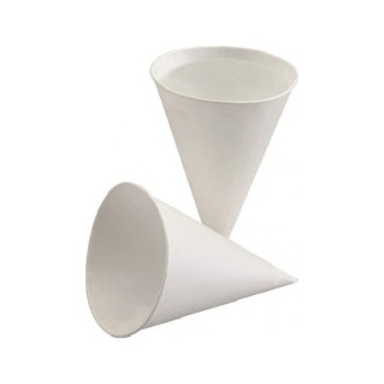 Jopka BIO pohár papier biely kornút 120ml 200