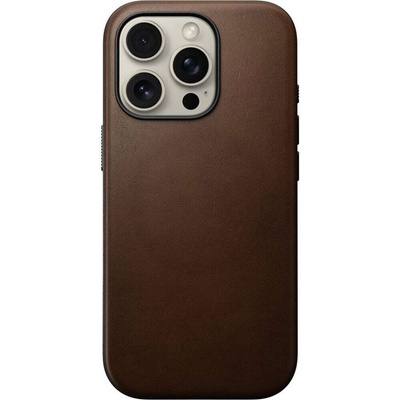 Nomad Modern Leather Case MagSafe kryt iPhone 16 Pro hnedý