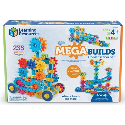 Learning Resources Детски конструктор - Машини в действие - Мега комплект (ler9249)