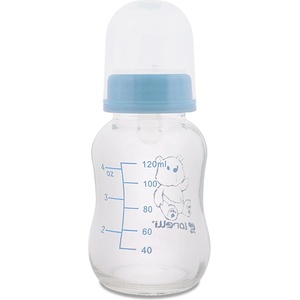 Baby Care Стъклено шише Lorelli - 120 ml, Moonlight Blue (10200610004)