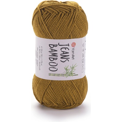 Yarn Art Jeans Bamboo 131 okrově hořčicová