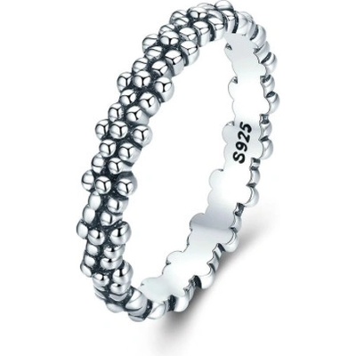 P&J Jewellery Stříbrný prsten Korálky SRP20