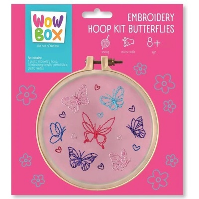 TM Toys Wow Box: Комплект за бродиране - Пеперуди (WOW0920)