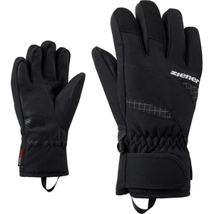 Ziener Детски ръкавици Ziener Kid's Luuki-Z AS Gloves - Black - размер 6 (EU) (202-8642-0117)