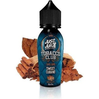Image 1 of Just Juice Tobacco Club Sweet Cuban 50ml