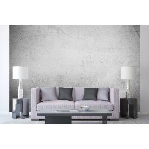 DIMEX ART Самозалепваща се флизелинова фототапета светла бетонна замазка 375 x 250 см