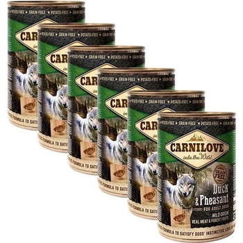 Carnilove Wild Meat Duck & Pheasant 6 x 400 g