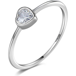 Silenti Jewelry Сребърен пръстен "Емоционалност" - 5 - 49мм (15.6мм диам. )