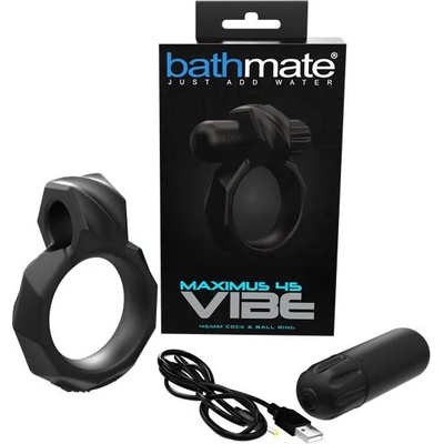 Bathmate Vibrating Ring Maximus 45 Vibe Black