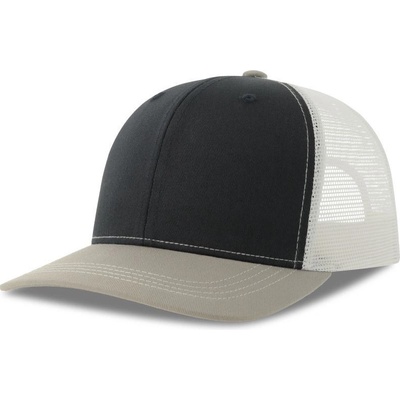 Atlantis Headwear Sonic-S Trucker 6 panelová COT-330259zg899 Navy/šedá/bílá
