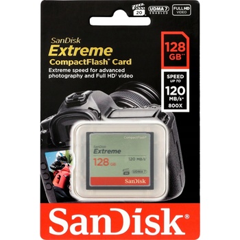 SanDisk Extreme CompactFlash 128GB UDMA7 SDCFXSB-128G-G46