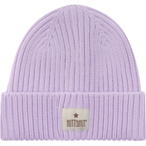 Huttelihut Детска зимна шапка (beanie) Huttelihut Kid's Hat Wool Knit Color Solid Beanie - Purple Rose - размер 53 cm (904-6682-0613)