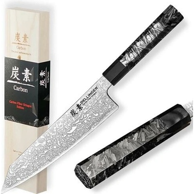 Dellinger Nôž Chef/Kiritsuke 215 mm Carbon Fiber Octagon