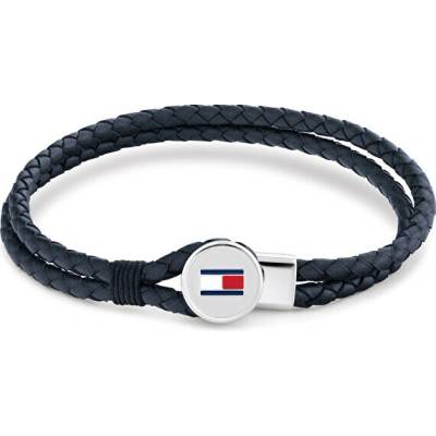 Tommy Hilfiger Moderný kožený náramok 2790656 17,5 cm