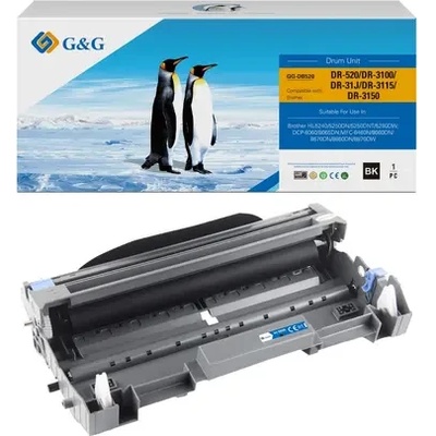 Compatible БАРАБАННА КАСЕТА ЗА BROTHER HL 5240/5250/5270/5280/MFC 8460DN/8860DN - DR3100 (DR-3100) - Black - DRUM UNIT - PN NT-D0520/NT-DB520 - G&G (100BRADR3100)