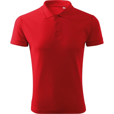 MALFINI Malfini pique polo free f03 / Мъжка поло риза - червена xxl (f030717)