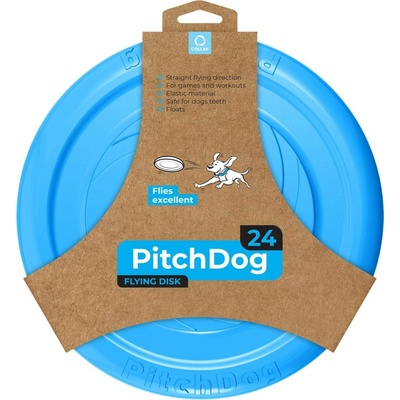 Waudog Frisbee disk 24 cm modrý