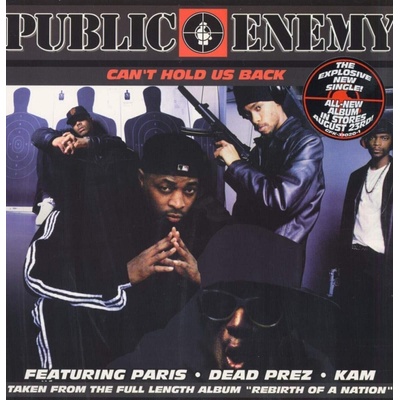 Public Enemy - Can't Hold Us Back (12" Single) (898458312017)