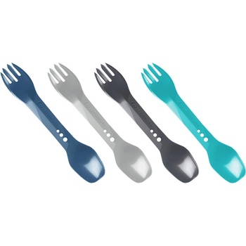 Lifeventure Многофункционален комплект прибори за хранене Ellipse Spork 4-Pack, многоцветен (TO.75053)