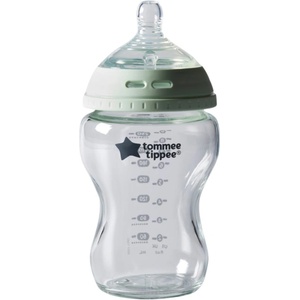 Tommee Tippee Closer To Nature Glass самостерилизиращо се бебешко шише Glass 0m+