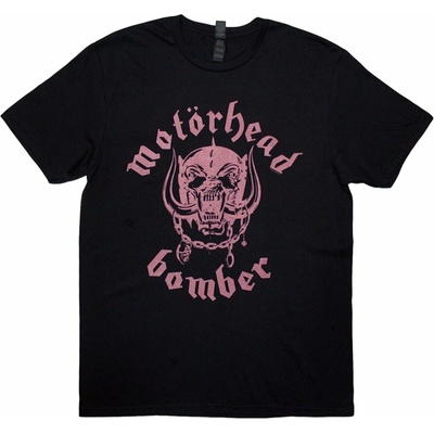Motörhead tričko Bomber Lyric čierna