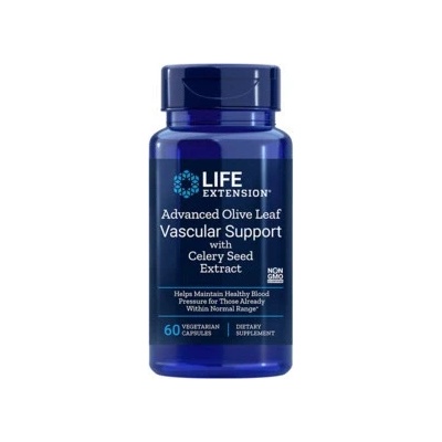 Life Extension Advanced Olive Leaf Vascular Support with Celery Seed Extract 60 vegetariánských kapslí