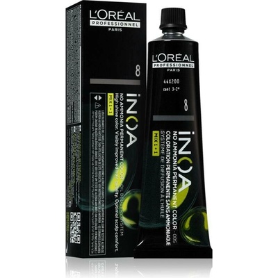 L’Oréal Professionnel Inoa permanentní barva 8 fundamental 60 ml