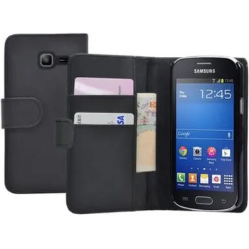 Image 1 of Samsung Galaxy Trend Lite S7390 Wallet Калъф + Протектор и Стилу