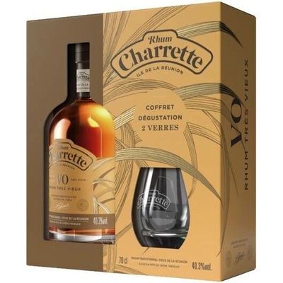 Charrette VO 40,3% 0,7 l (dárkové balení 1 sklenice)
