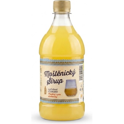 Moštěnický sirup Citron DIA vhodný i pro diabetiky 700 ml