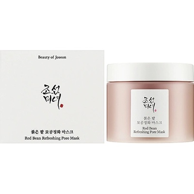Beauty Of Joseon Red Bean Refreshing Pore Mask почистваща глинена маска за лице за стягане на порите за жени 140 мл