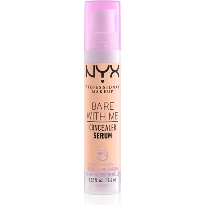 NYX Professional Makeup Bare With Me Concealer Serum hydratačný korektor 2 v 1 2.5 Medium Vanilla 9,6 ml