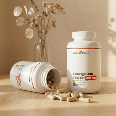 GymBeam Ashwagandha KSM-66 500mg 90 kapsúl