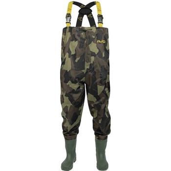 Avid Carp Prsačky Distortion Camo Chest Waders