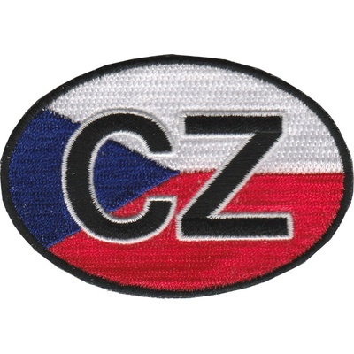Nášivka vlajka Česká republika SK 5x7,5 cm