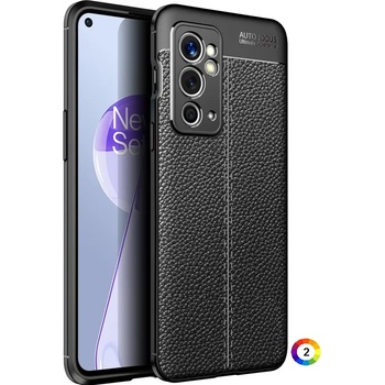 Image 1 of OnePlus 9RT 5G Удароустойчив Litchi Skin Калъф и Протектор
