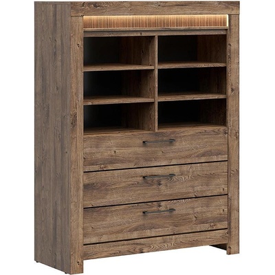 Шкаф Torin REG3S дъб рибек