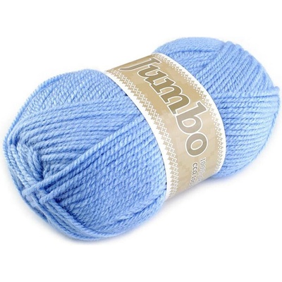 Pletací příze Jumbo 100 g Varianta: 14 (912) modrá světlá, Balení: 1 ks 40183/72741/179682