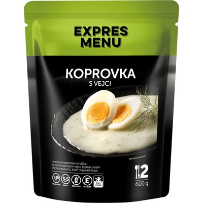 EXPRES MENU Koprová omáčka s vejci 600 g – Zbozi.Blesk.cz