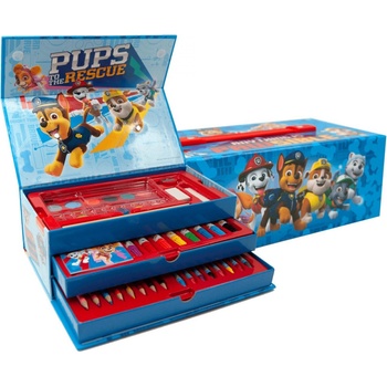 Paw Patrol Кутия за оцветяване 52 части (PW01002)