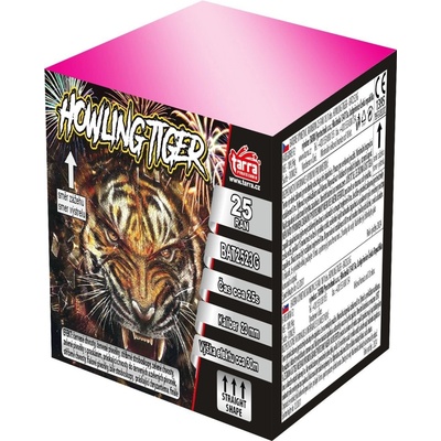 Tarra pyrotechnik Ohňostroj HOWLING TIGER 25 ran