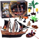 Jokomisiada A set of pirate ship figures cannon sound ZA4365